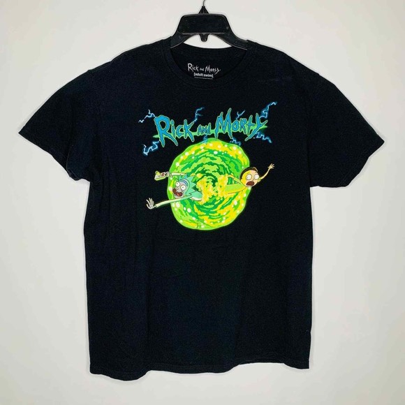 Rick and Morty Swim Ripple Junction Adult T-shirt Size XL - Picture 1 of 2